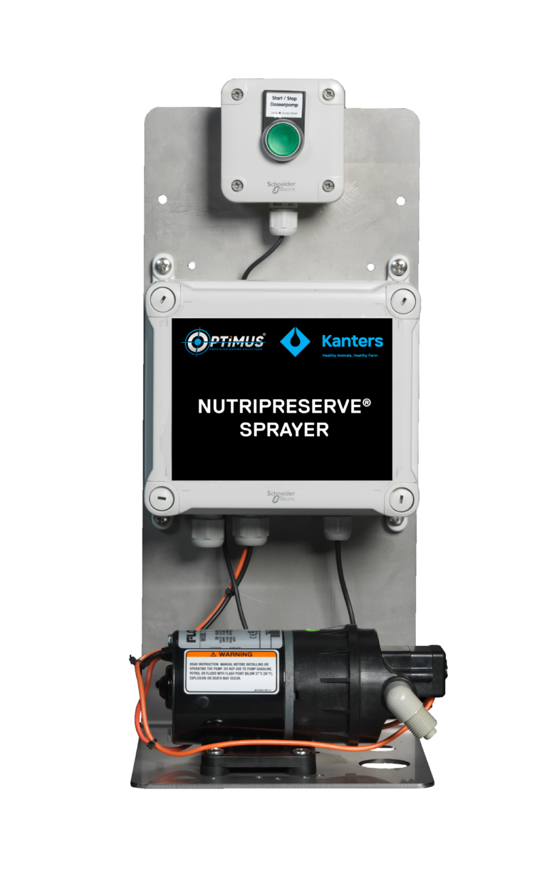 Nutripreserve Sprayer voegt veilig organische zuren toe