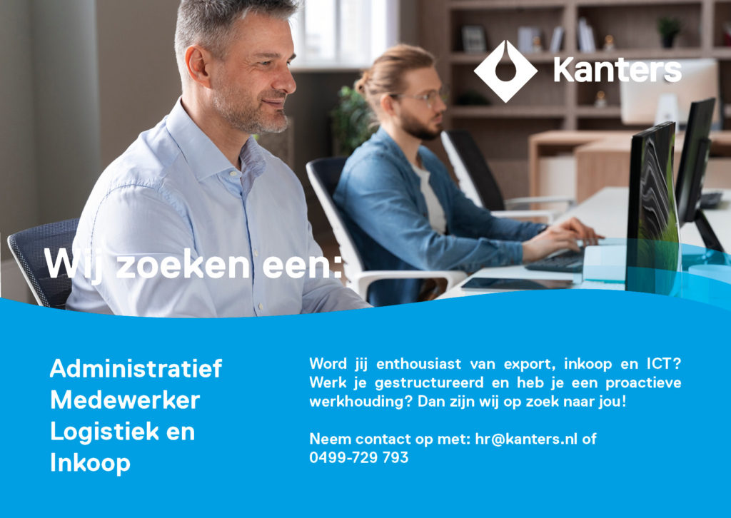 Vacature administratief medewerker logistiek en inkoop